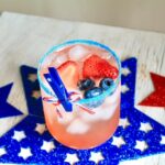 easy fourth of july cocktail with vodka