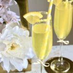 lemon drop cocktail mimosas with vodka