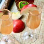 easy apple cider fall mimosas