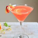strawberry martini with vodka