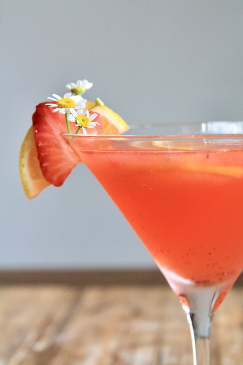 strawberry martini recipe with vodka