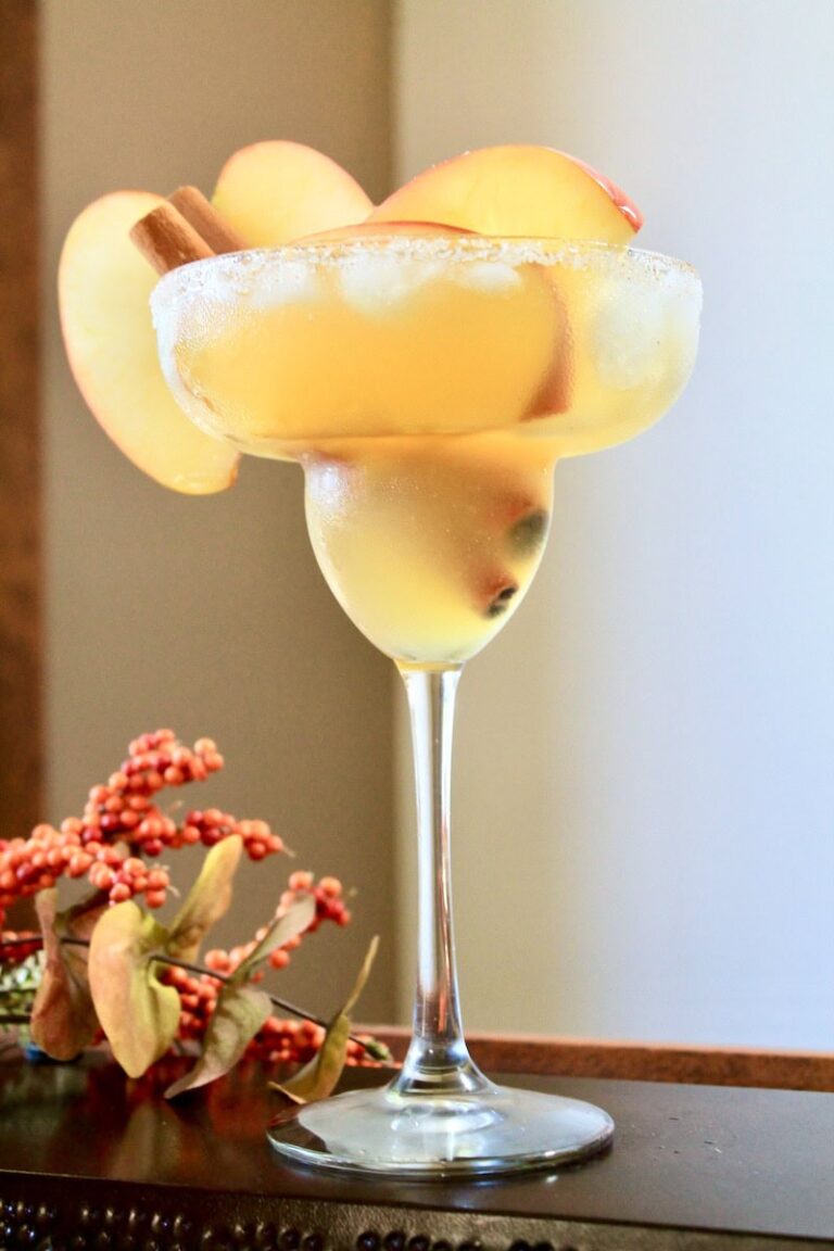 apple cider fireball margarita fall cocktail