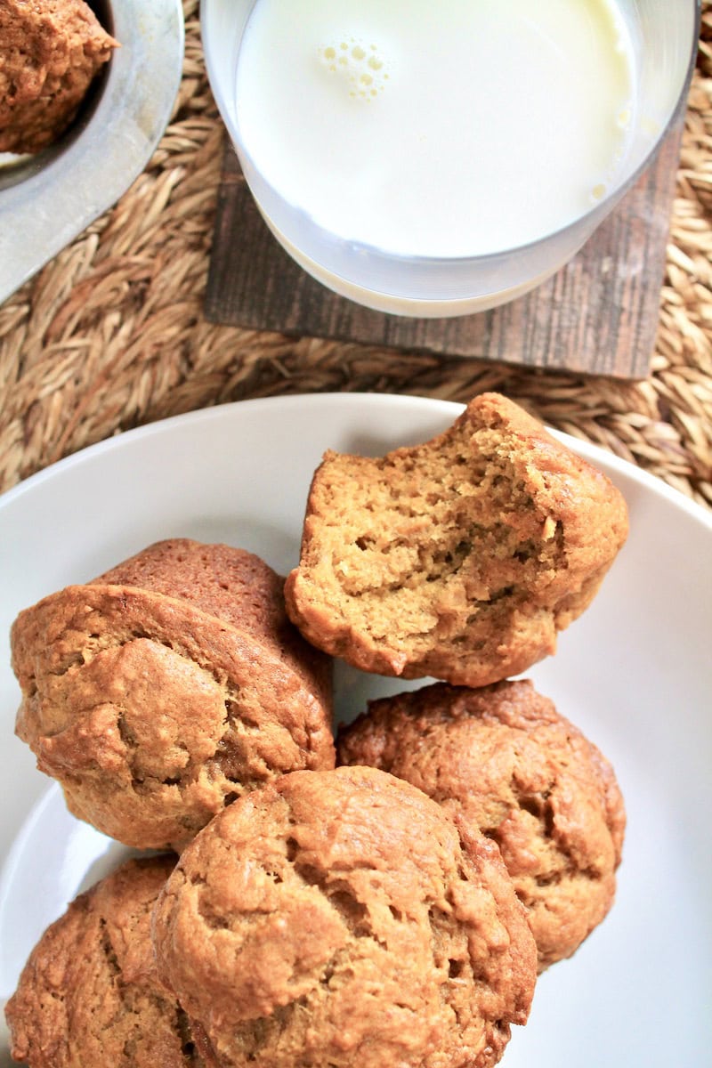 pumpkin banana muffins for breakfast