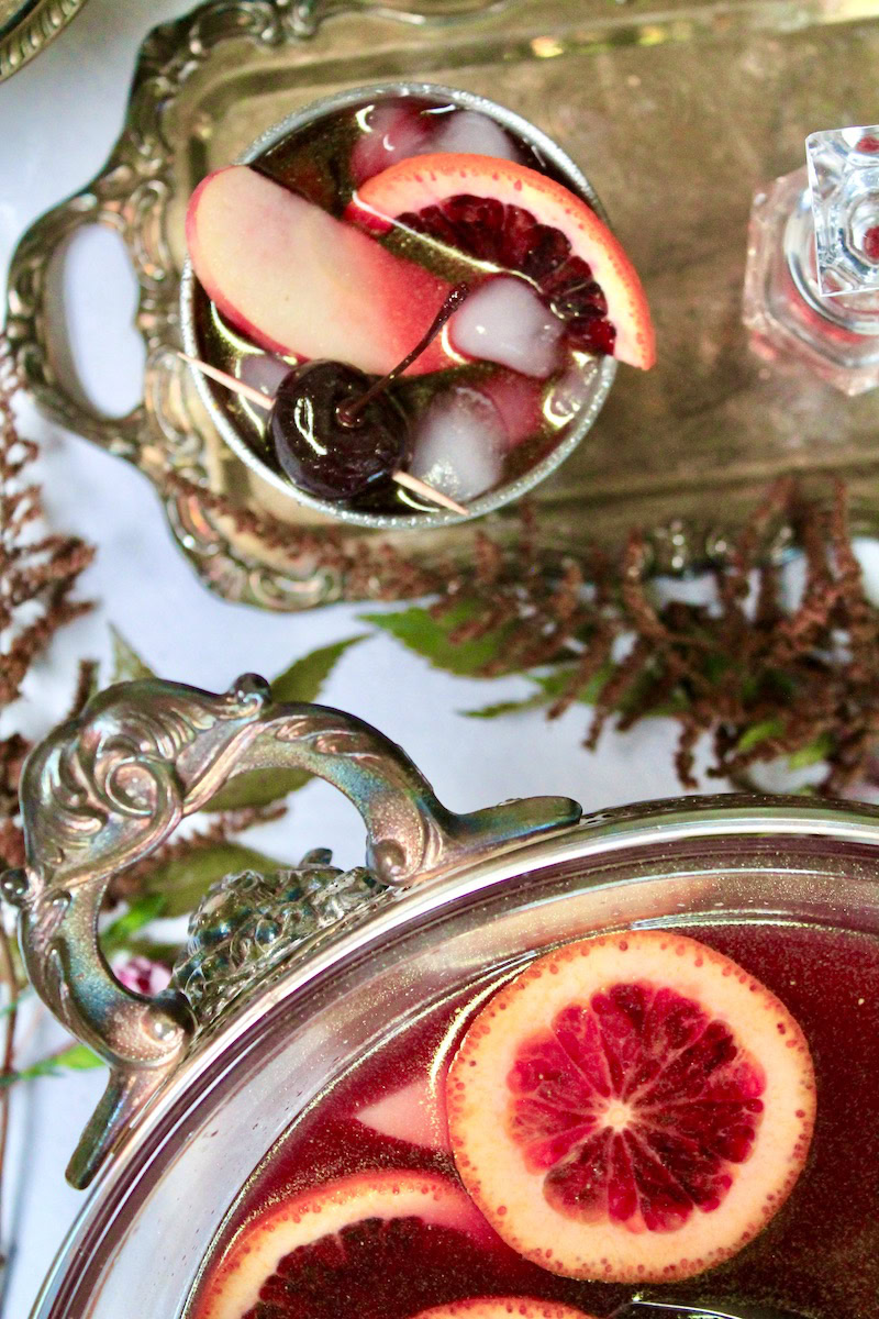 easy fruity punch non alcoholic for halloween or kids