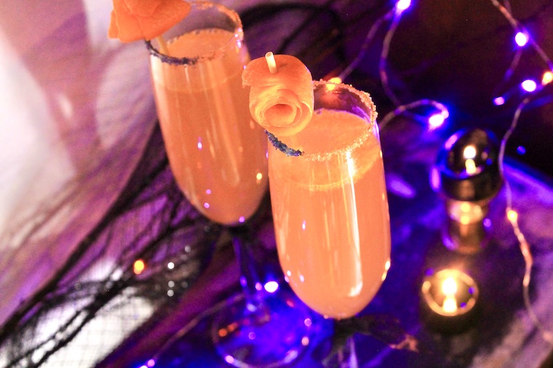 magical hocus pocus halloween mimosas