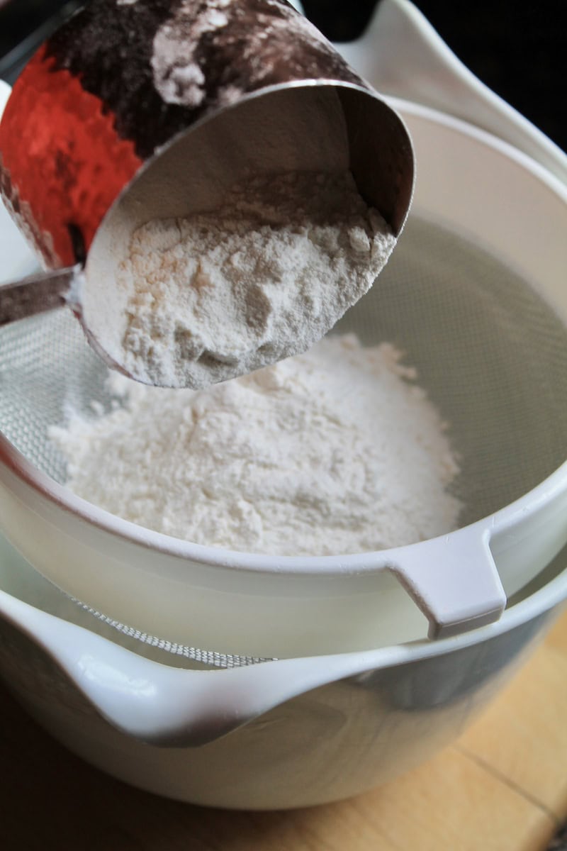 combine dry ingredients