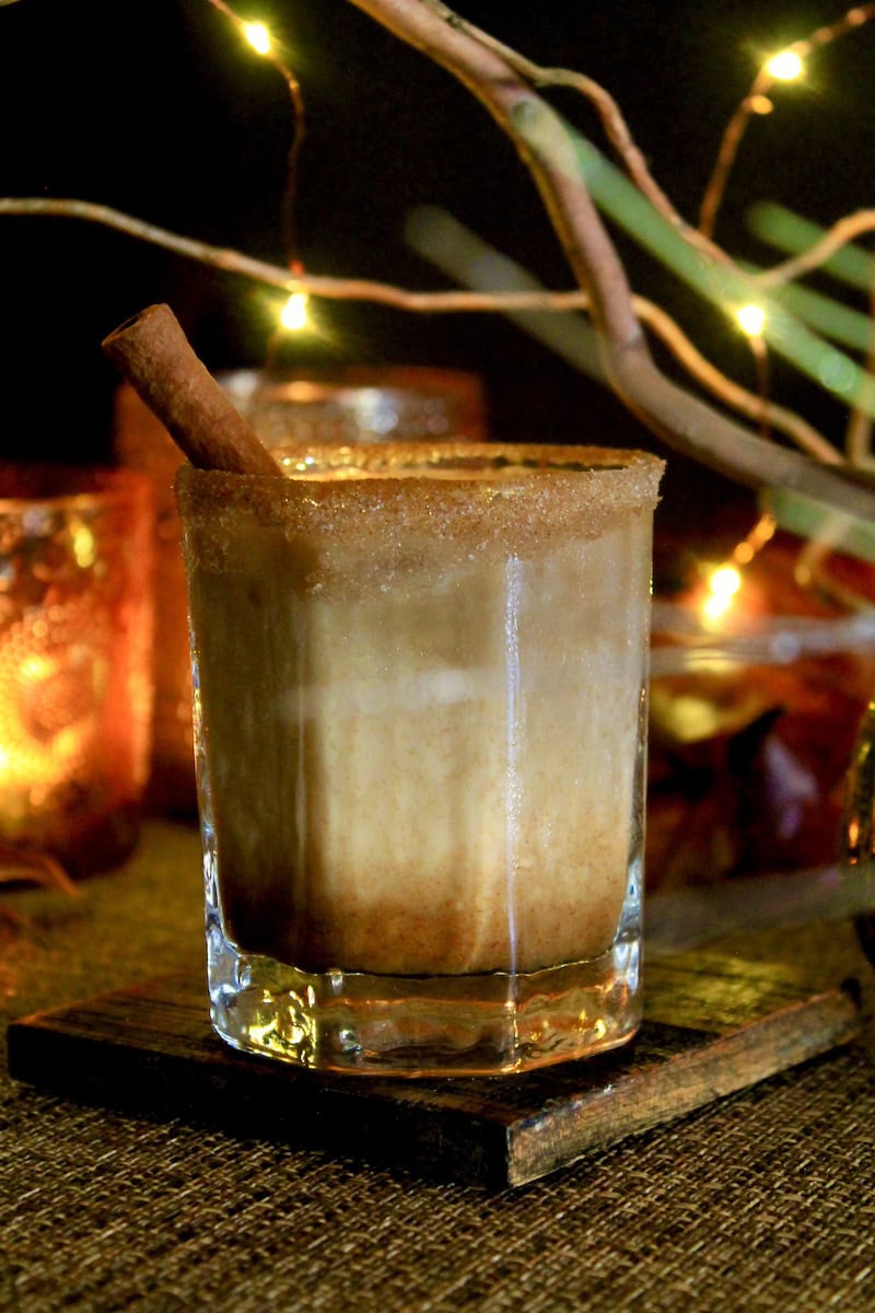 festive pumpkin spice white russian