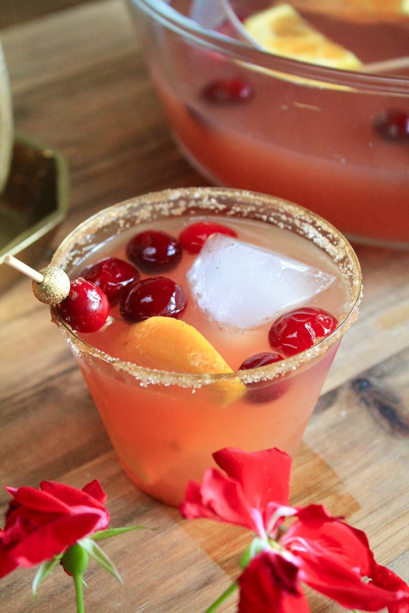 fruity cranberry punch