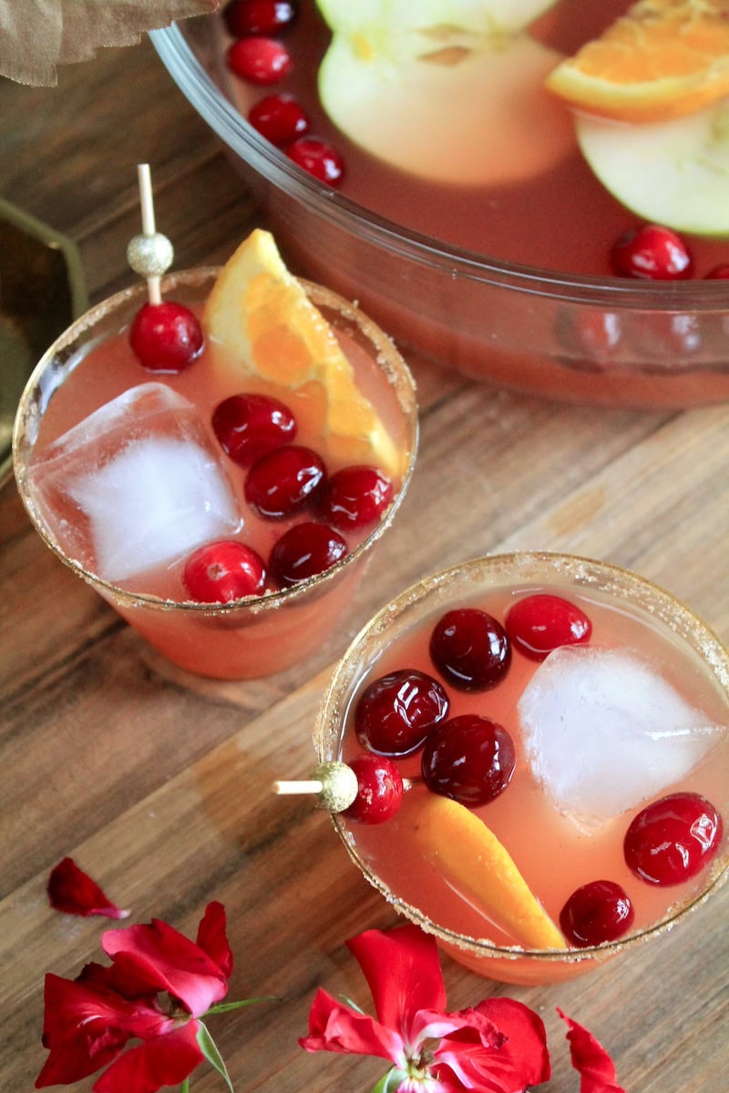 easy recipe for holiday new years punch