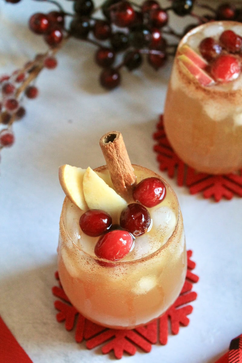 christmas bourbon cocktail