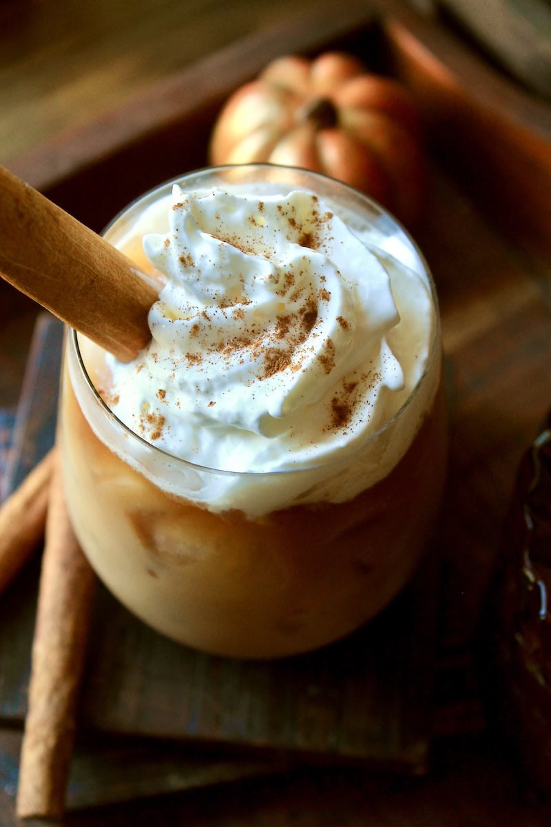 spiced iced chai
