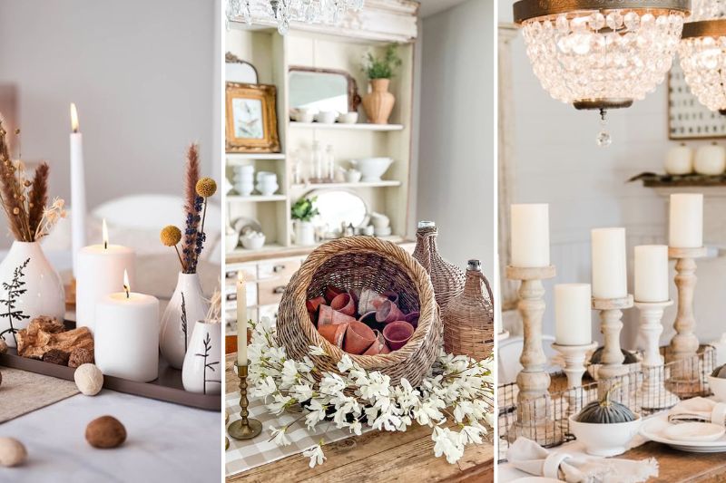 simple kitchen table centerpiece ideas for everyday