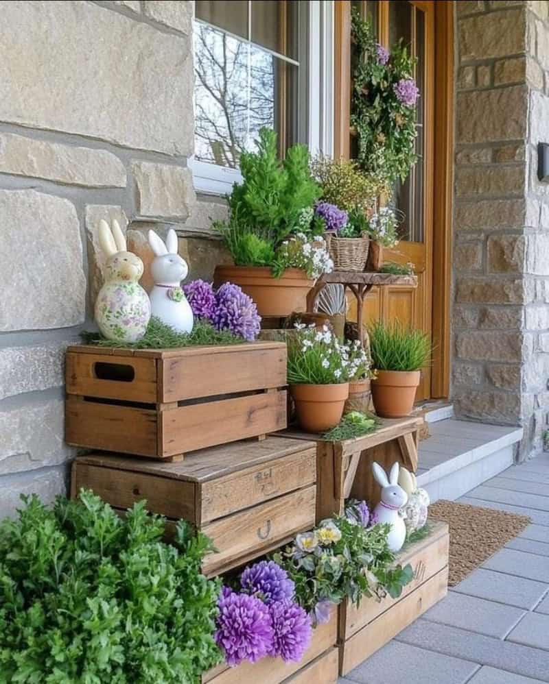 easter porch ideas