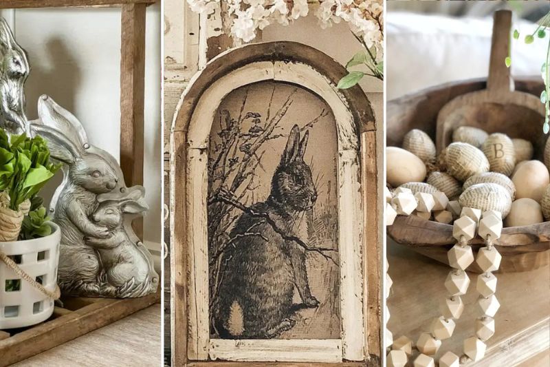 vintage easter decor ideas