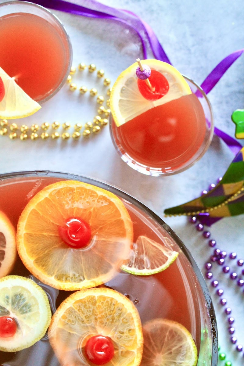 mardi gras punch