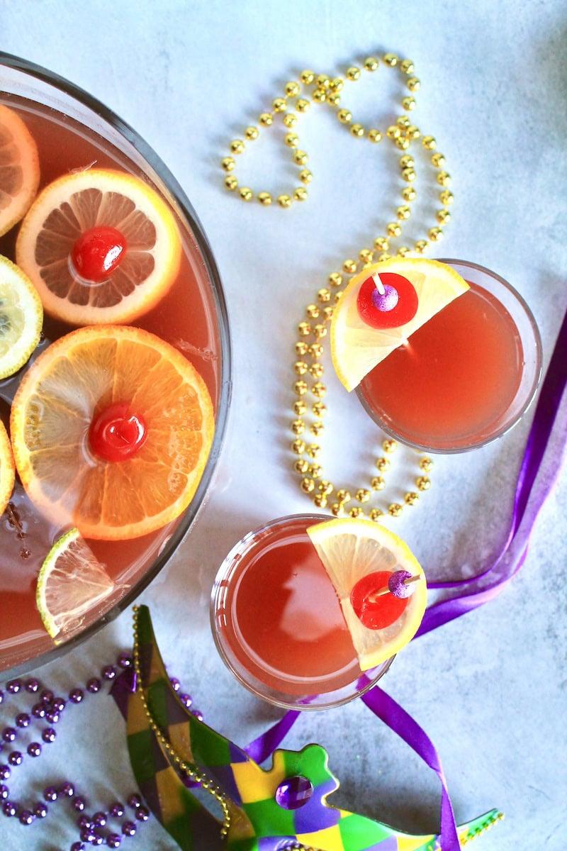 mardi gras punch