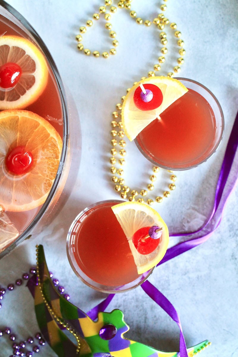 mardi gras punch