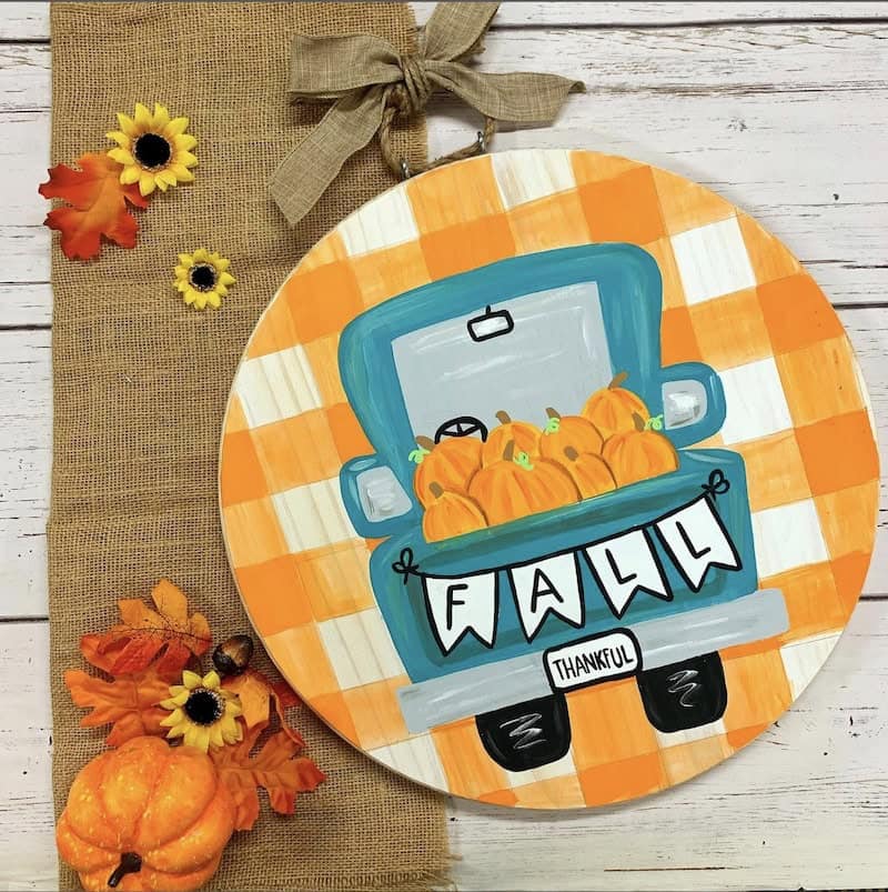 fall decor for front porch