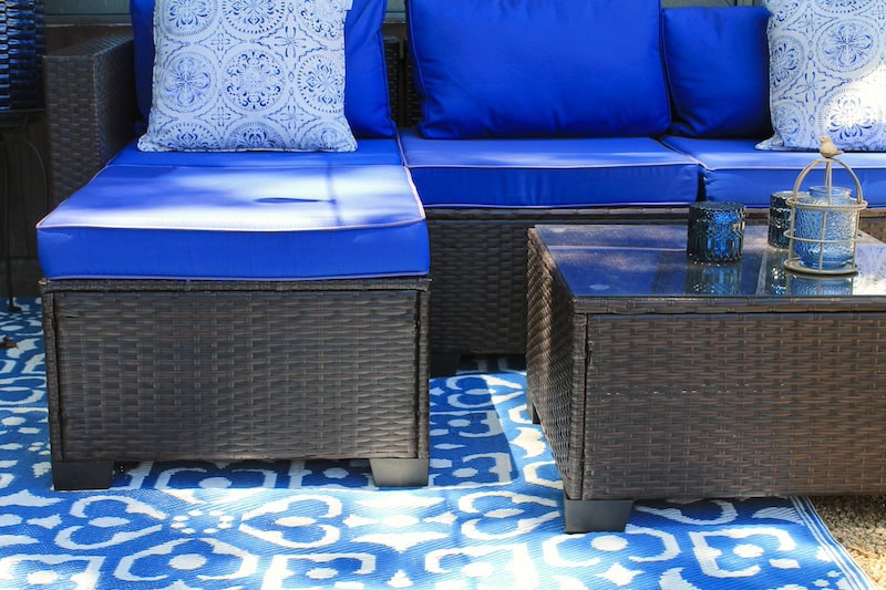 diy pea gravel patio with fire pit