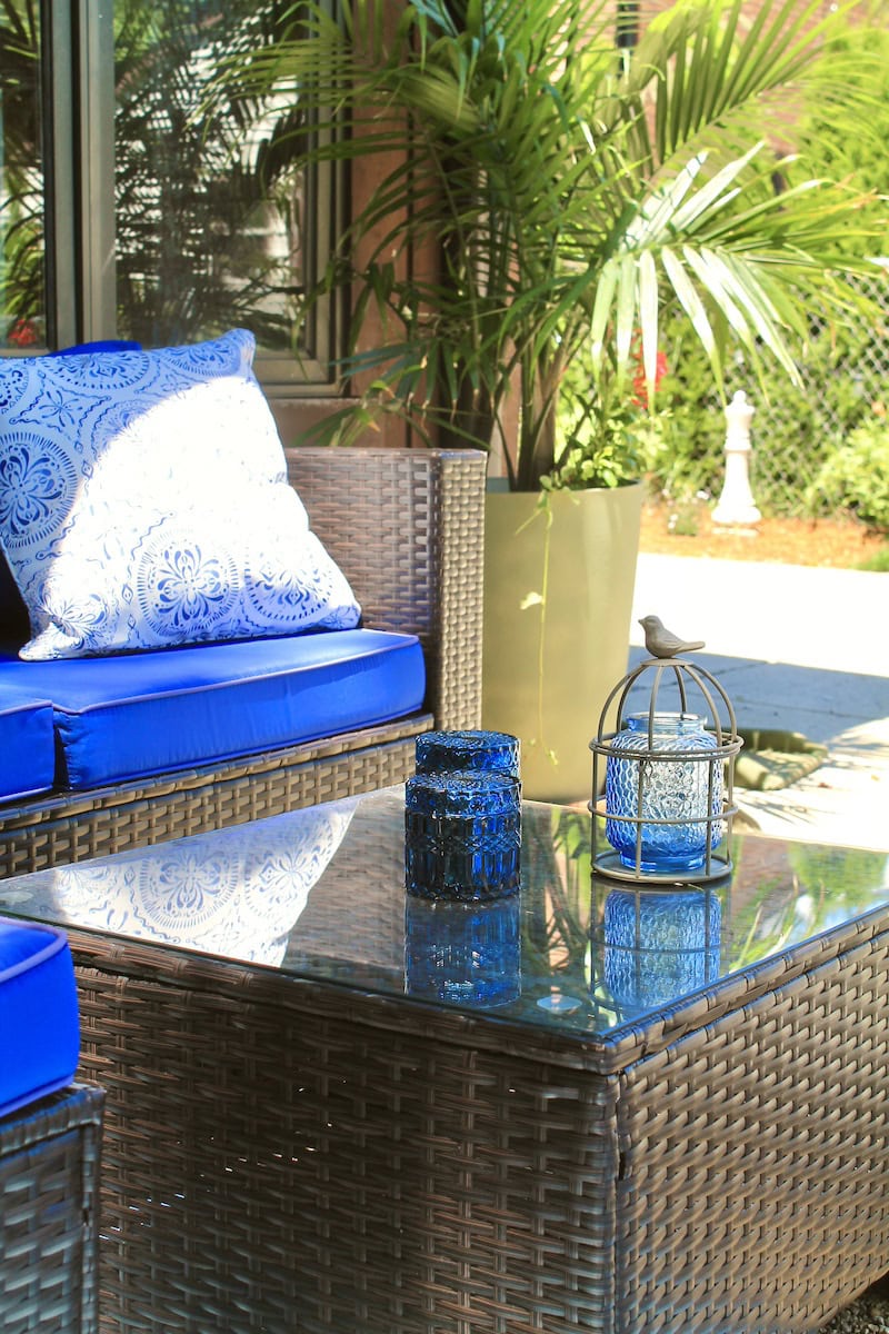 diy pea gravel patio with fire pit