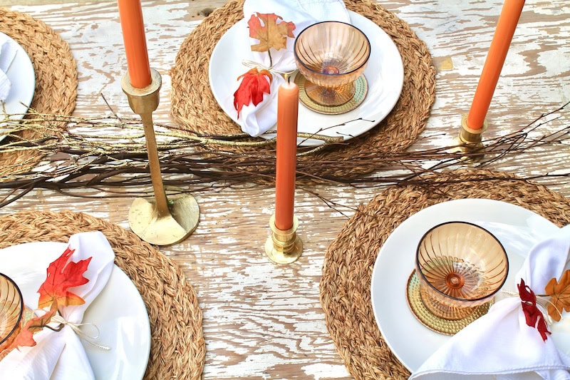 natural thanksgiving table decor ideas