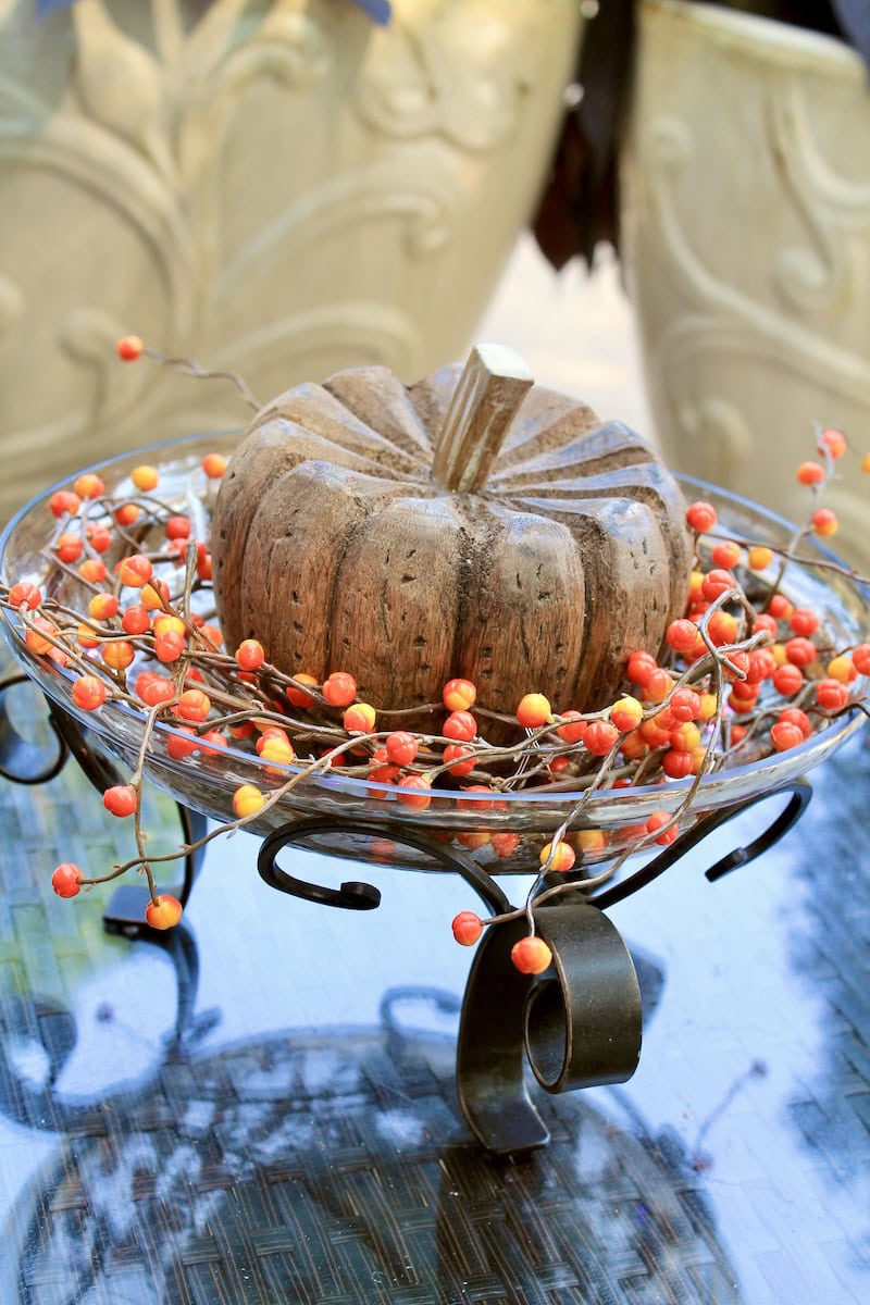 simple fall table centerpiece ideas