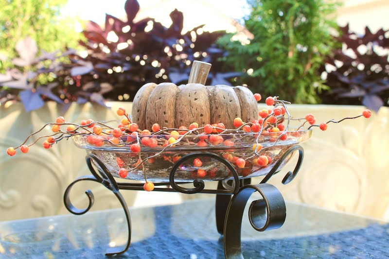 simple fall table centerpiece ideas