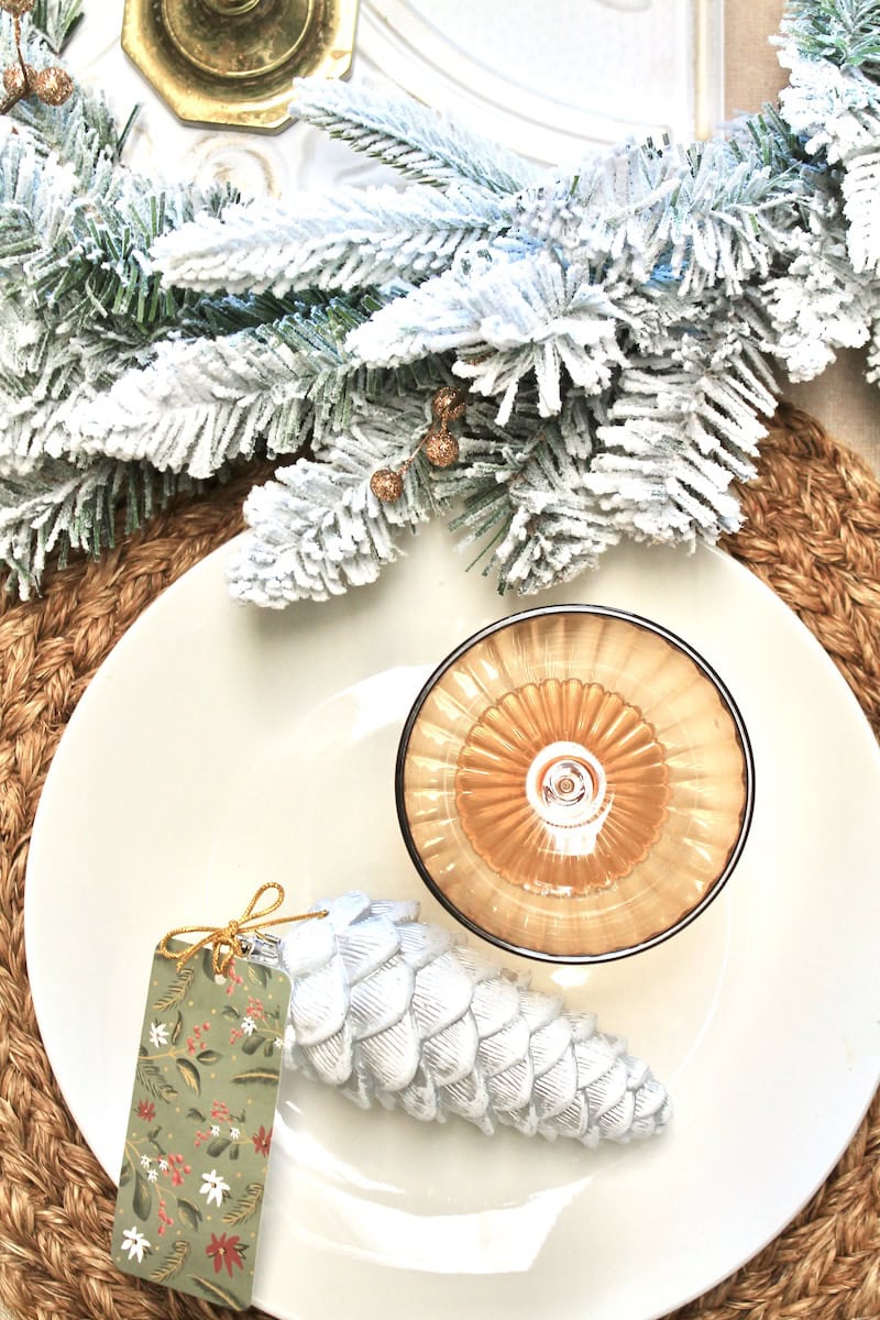 simple diy christmas table decorations