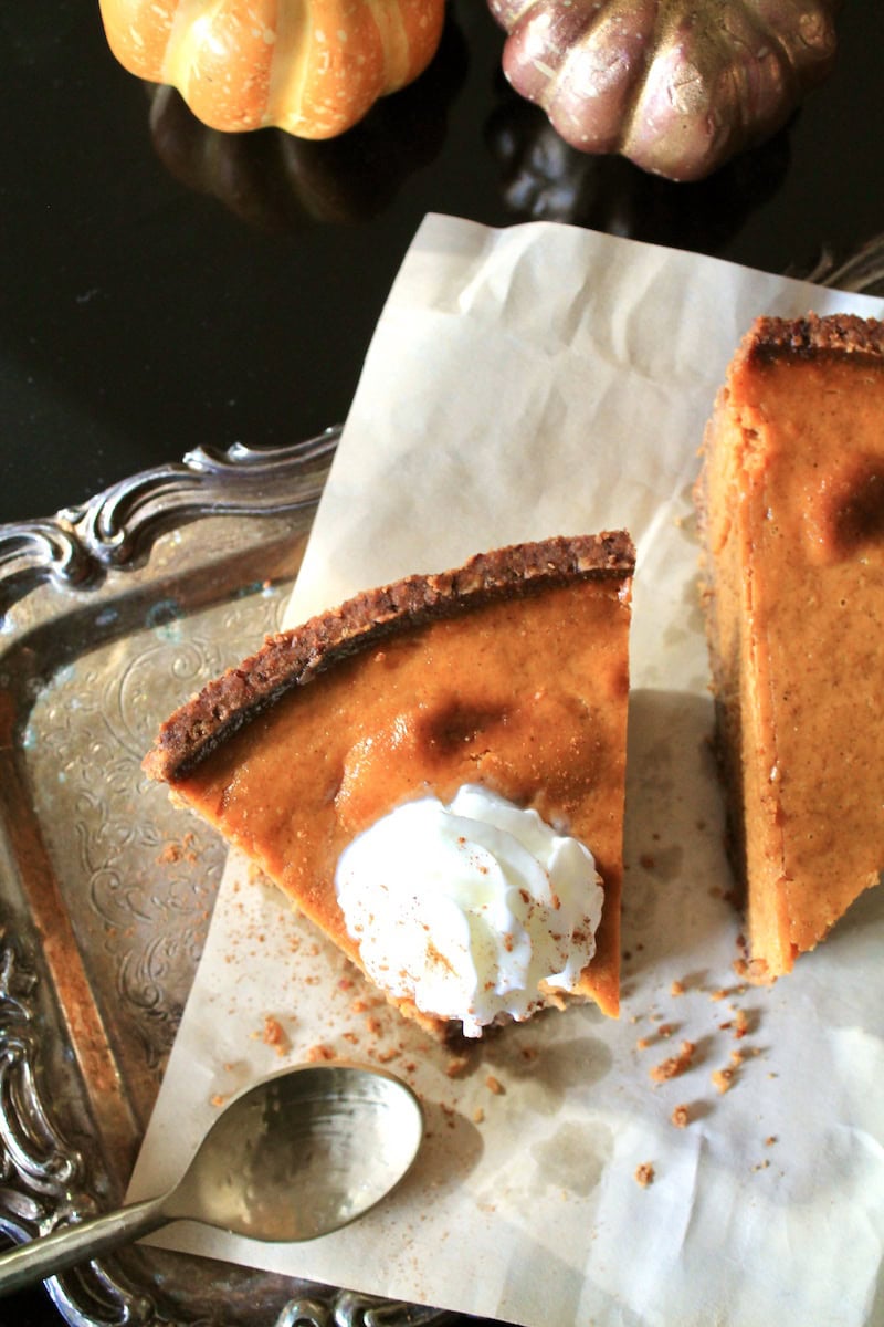 pecan crust pumpkin pie