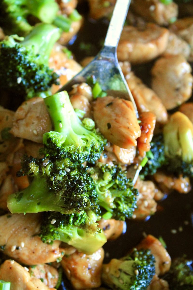 chicken and broccoli recipe with soy sauce and honey