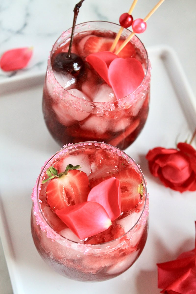 easy valentine's day cocktail