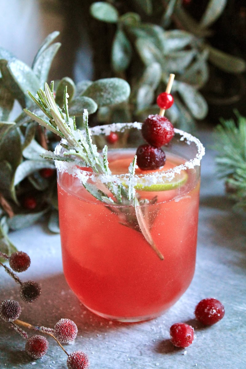 cranberry tequila drink