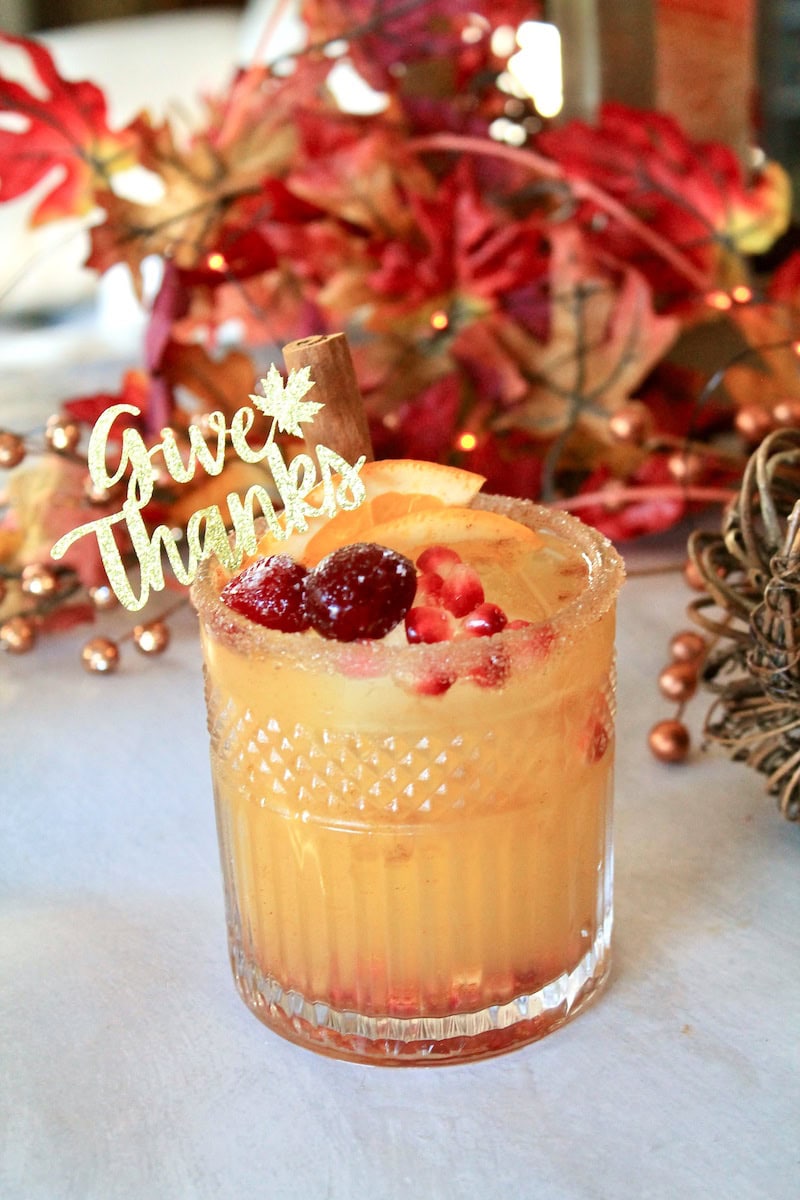 holiday thanksgiving tequila cocktails
