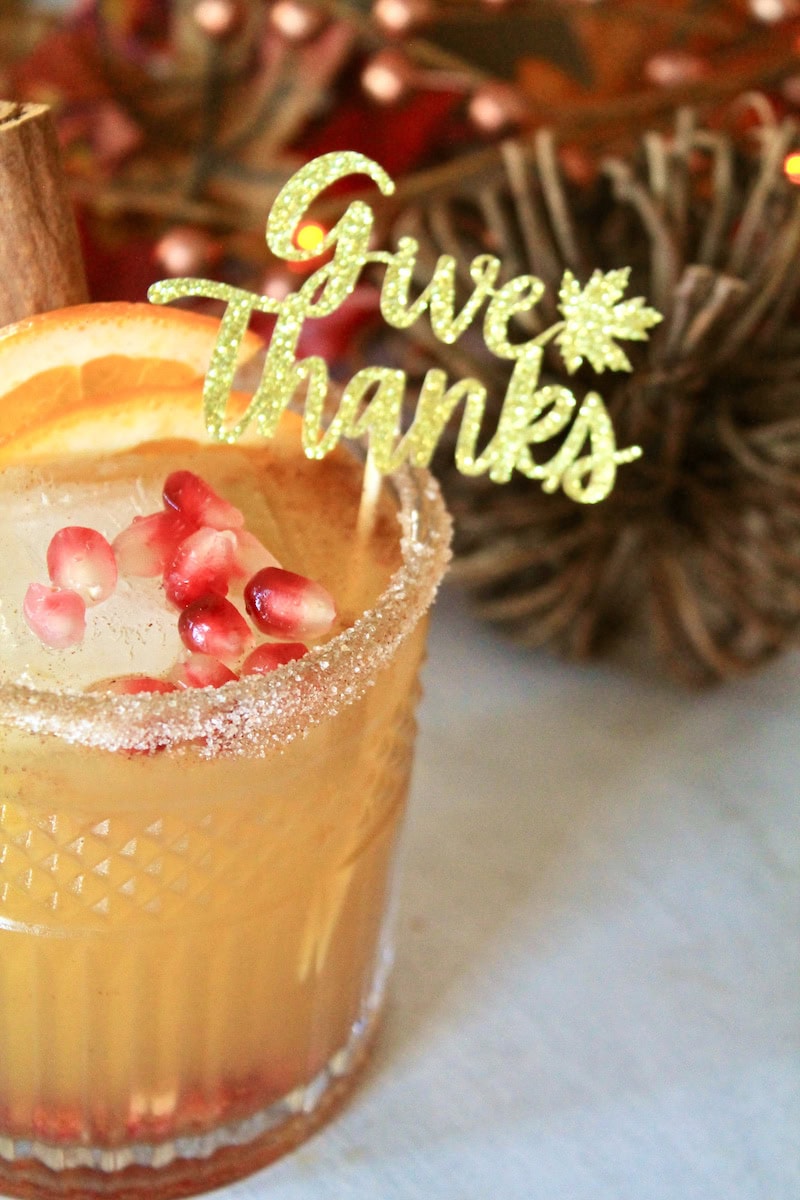easy holiday thanksgiving margarita recipe