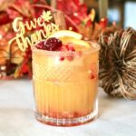 thanksgiving margarita cocktail with tequila