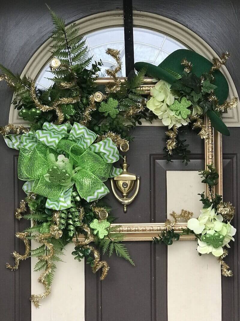 St. Patrick's Day wreath ideas