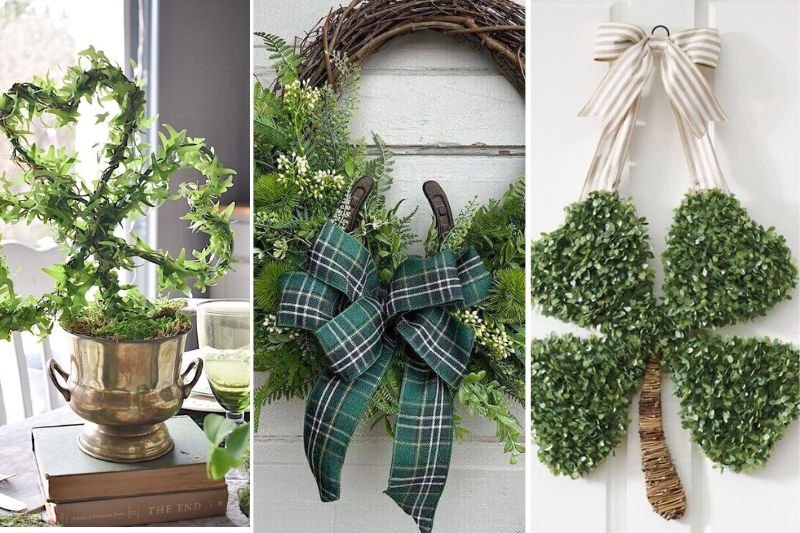 st patricks day diy wreath ideas