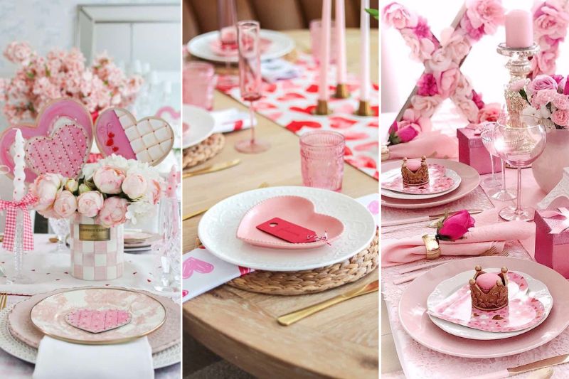 valentines day table setting ideas