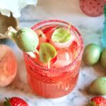 strawberry basil easter margarita