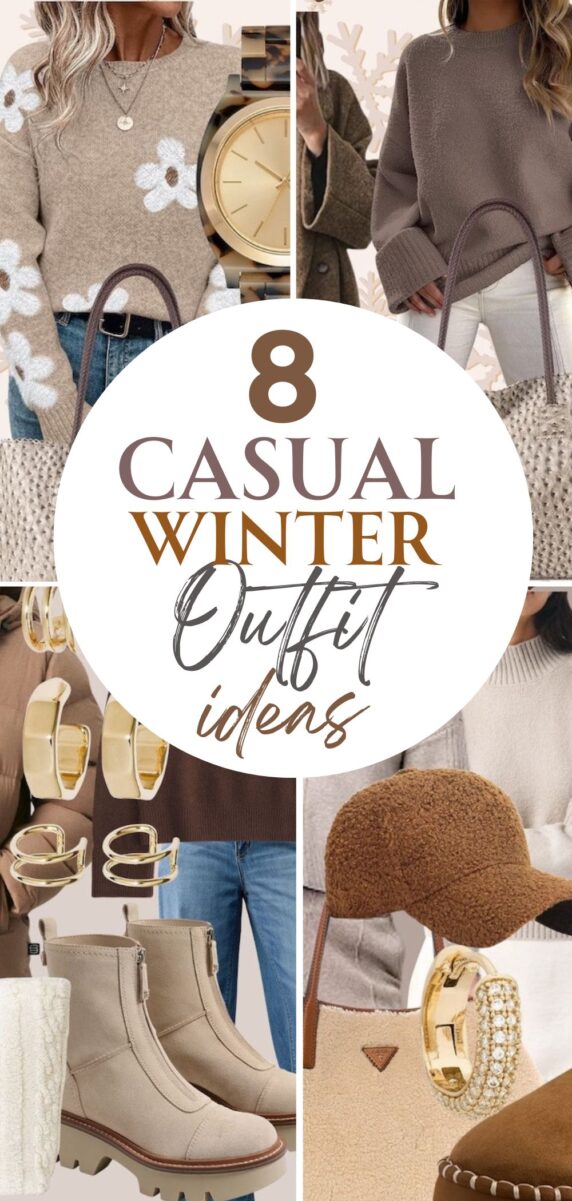 everyday casual winter outfits women