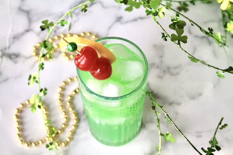 drunk leprechaun st patricks day drink green