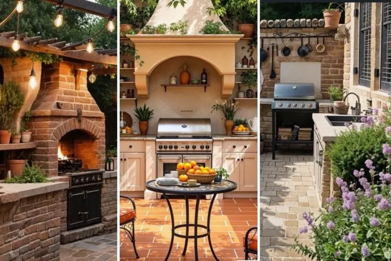 small outdoor kitchen ideas