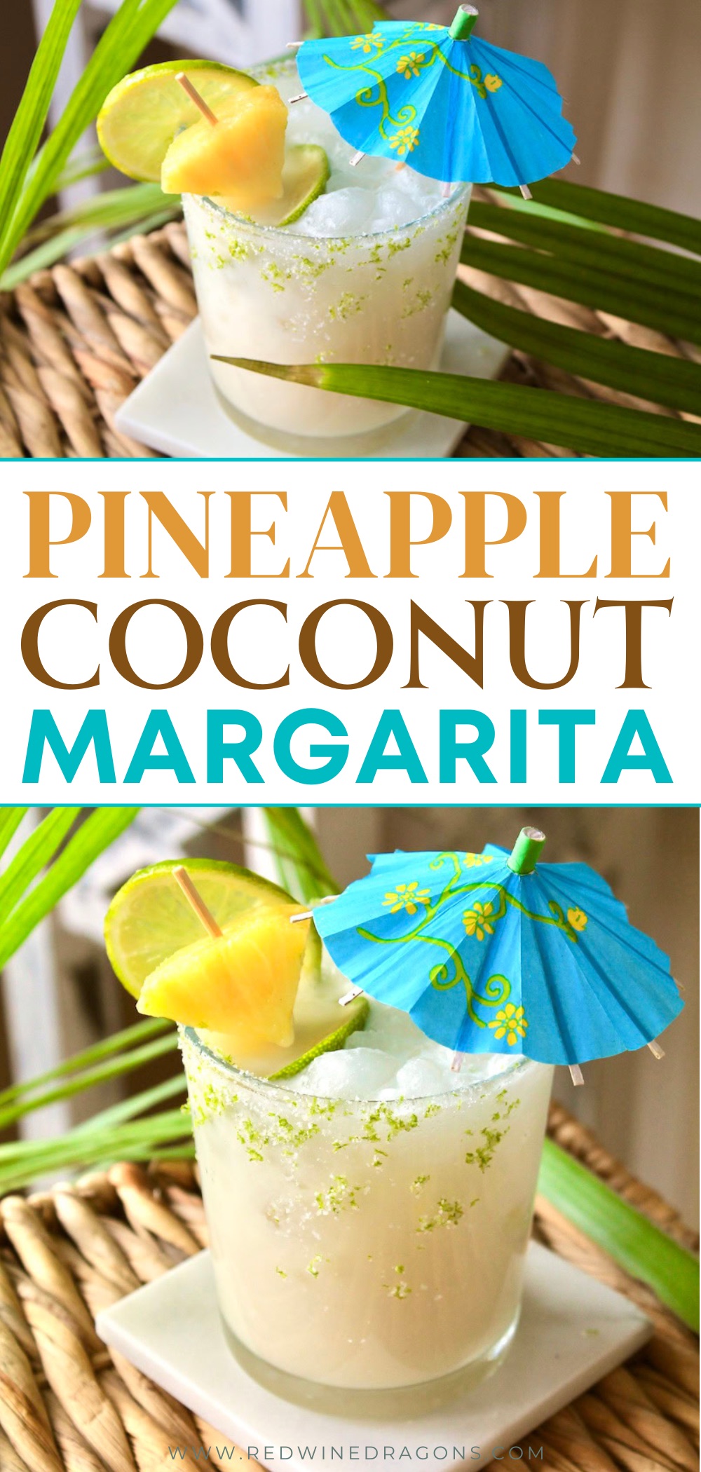 the best coconut margarita