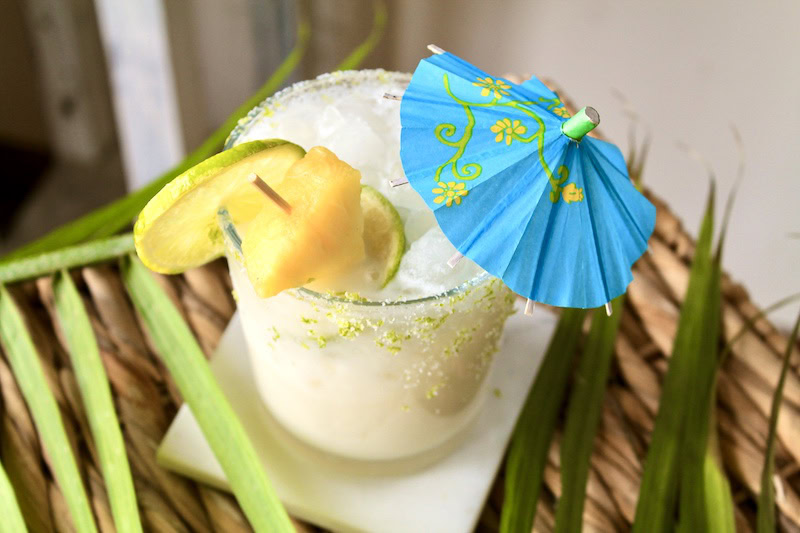 creamy coconut margarita