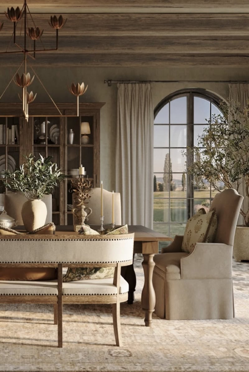 castle curtain drapes idea