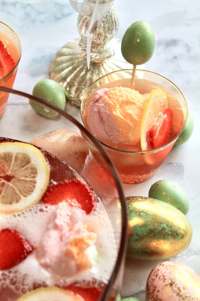 easy kids non alcoholic easter punch