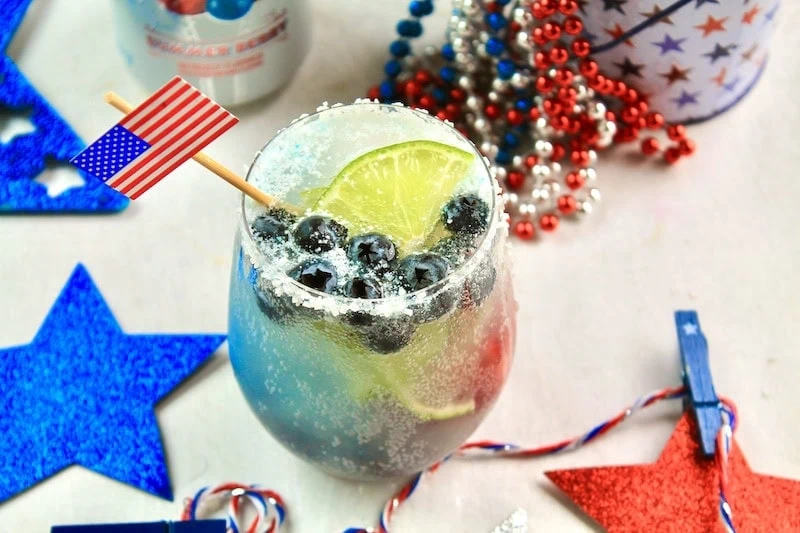 fourth of july drink with vodka