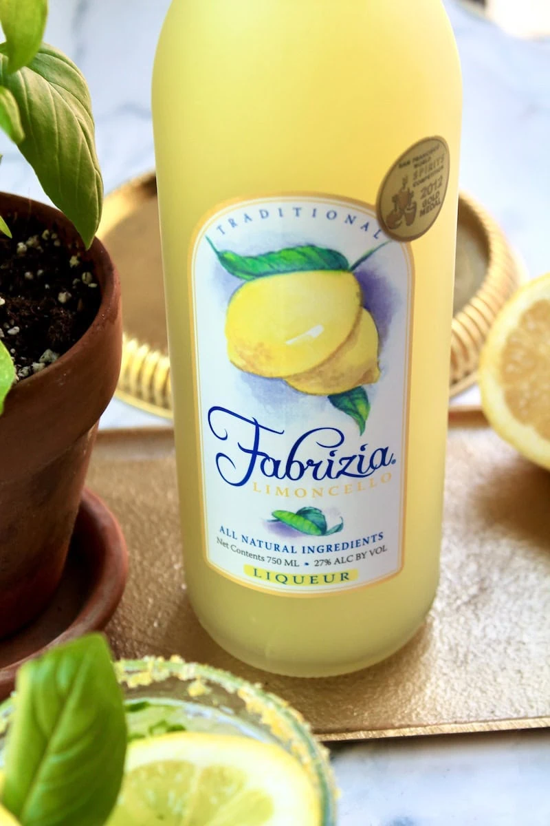 limoncello cocktail with vodka
