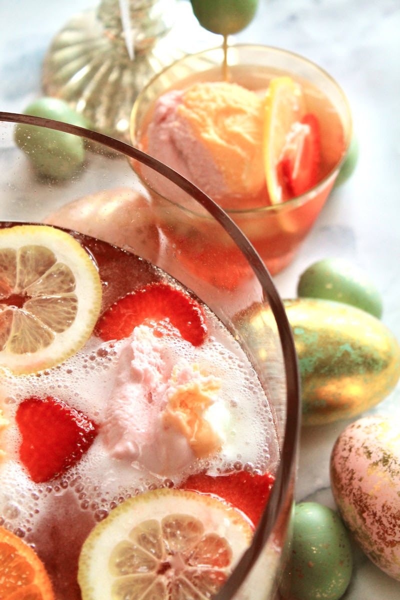 non alcoholic easter punch