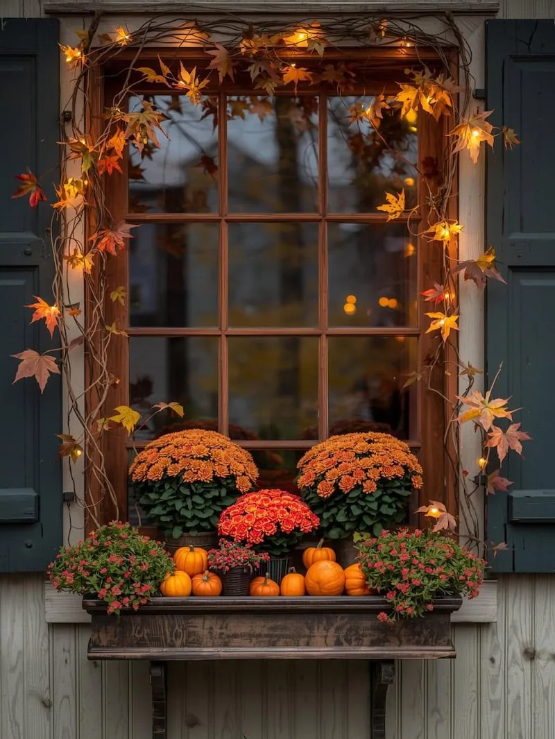 fall window box ideas